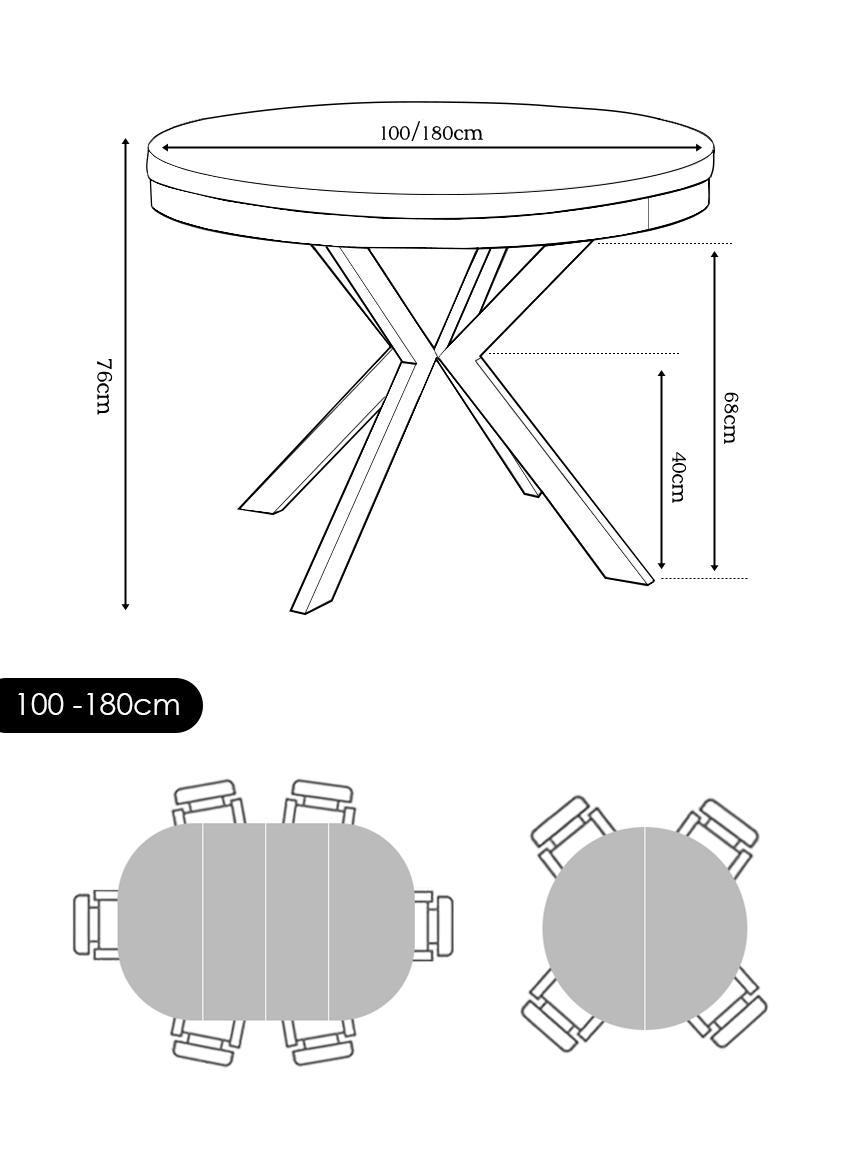 Edder vanteella 100(180cm)