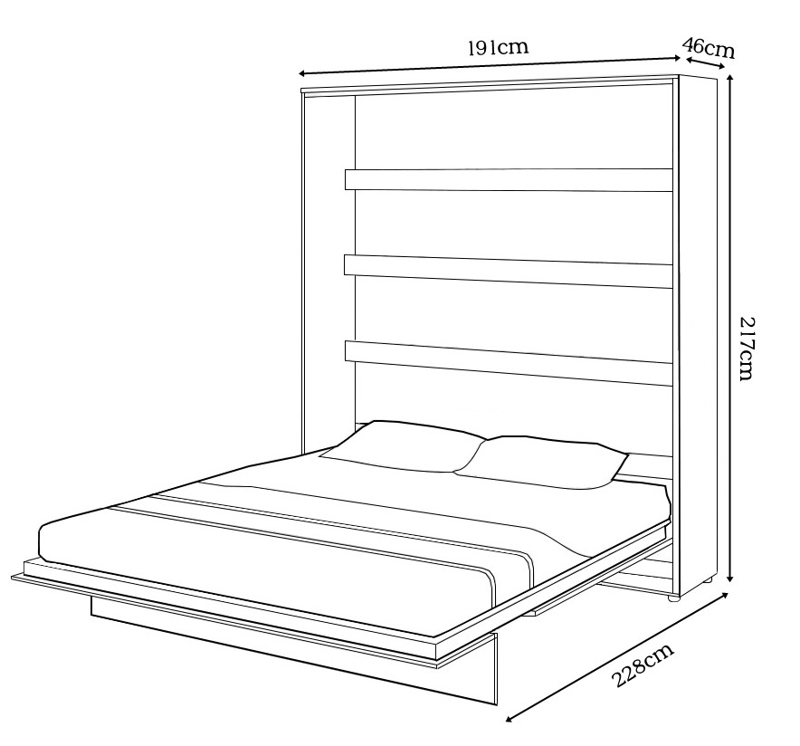 Skapseng Bed Concept 180x200 