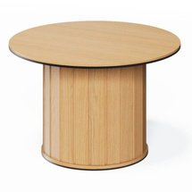 Pyöreä sohvapöytä tammi vincenza/eukalyptus ROLLO