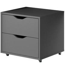 Laatikko-osa työpöydälle harmaa MATINO