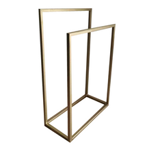 Kultainen pyyheteline ilman porausta DUO