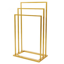 TRE kultainen teollinen pyyheteline