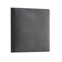 Verhoiltu seinäpaneeli LUX 40x40 cm tummanharmaa