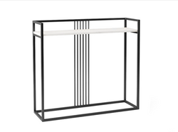 Hopeinen konsolipöytä 100 cm FELICITY