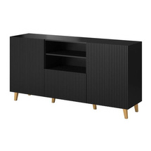 Musta lipasto 150 cm PAFOS