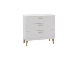 Valkoinen lipasto KUBI