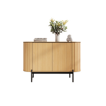 ROLLO matala kaksiovinen lipasto tammea vincenza/eukalyptus