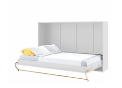 Yöpöytäkaappi valkoinen kiiltävä 120x200 Concept Pro CP-05