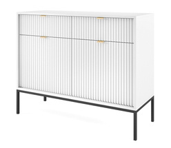 Valkoinen kapea lipasto VOLARE