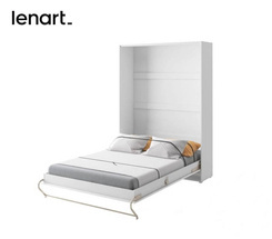 Yöpöytäkaappi 140x200 valkoinen kiiltävä Concept Pro CP-01