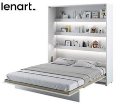 Väggsäng vit matt 180x200 Bed Concept BC-13