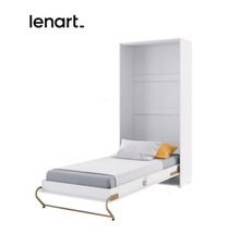 Yöpöytäkaappi valkoinen kiiltävä 90x200 Concept Pro CP-03