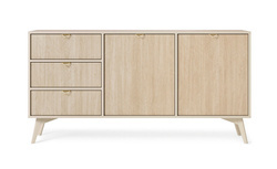 2-ovinen lipasto beige FOREST