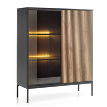 Musta vitriini Led SENTOCCI