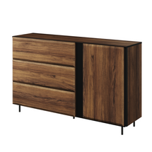 Lipasto, jossa on kolme laatikkoa Borga