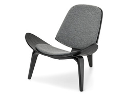 Toimistotuoli grafiittia ja mustat jalat ROLAND