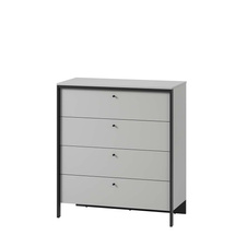 Pieni harmaa lipasto ledillä GRIS