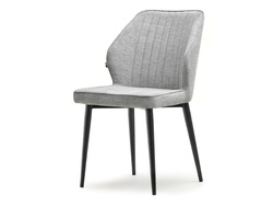 Moderni tuoli harmaa/musta jalat GASPAR