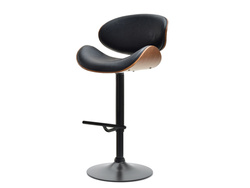 Pähkinä hocker mustat jalat pähkinä HOCKER