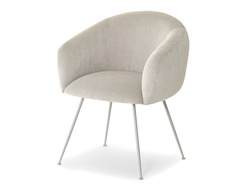 Corduroy tuoli beige harmaat jalat MIDO