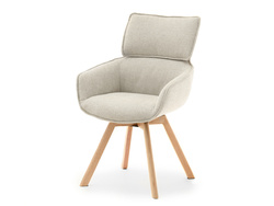 Tammituoli beige tammijalat DORIAN