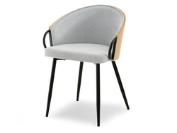 Tammituoli harmaa/mustat jalat ELVIRA