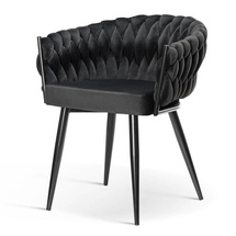 Musta samettituoli ROSALY 