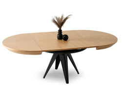 Pyöreä taittopöytä 120 cm tammi MAVERO