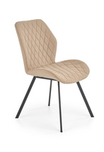 Mukava tuoli olohuoneeseen beige/musta K360