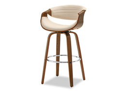 Hocker kerma pähkinäjalat BENT