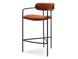 Copper hocker mustat jalat VIDAL