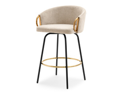 Hocker kerma mustat jalat CLARA