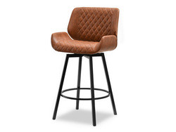 Hocker ruskeat mustat jalat PEDRO