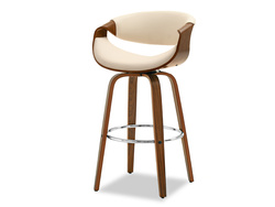 Hocker kerma pähkinäjalat BENT