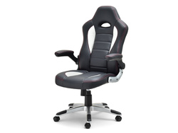 Musta pelituoli/mustat jalat RACER