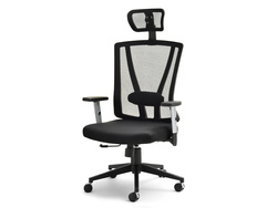 Toimistotuoli musta mustilla jaloilla FELIX