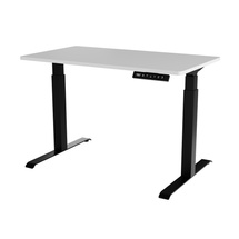 Valkoinen säädettävä työpöytä MONET