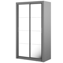 Vaatekaappi peilillä 120 cm ARTI 19