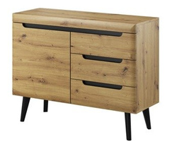 matala lipasto, jossa laatikot 107 NORDI