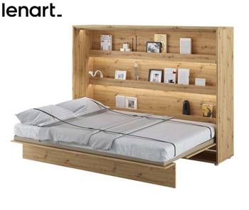 Sängskåp 140 x 200 artisan ek Bed Concept BC-04