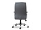 Toimistotuoli harmaa kromatut jalat LUKS