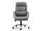 Toimistotuoli harmaa kromatut jalat LUKS