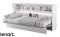 Väggsäng vit matt 90x200 Bed Concept BC-06