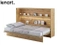 Sängskåp 120x200 artisan ek Bed Concept BC-05