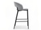 Hocker moderni harmaa musta jalat GUIDO
