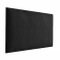 Verhoiltu seinäpaneeli LUX 30x70 cm musta