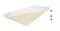 Sijauspatja 2 cm 140x200 Lateksi