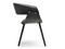 Moderni tuoli musta/mustat jalat ELINA