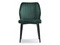 Veluurituoli vihreä/mustat jalat GASPAR