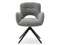 Toimistotuoli harmaa mustat jalat MILET
